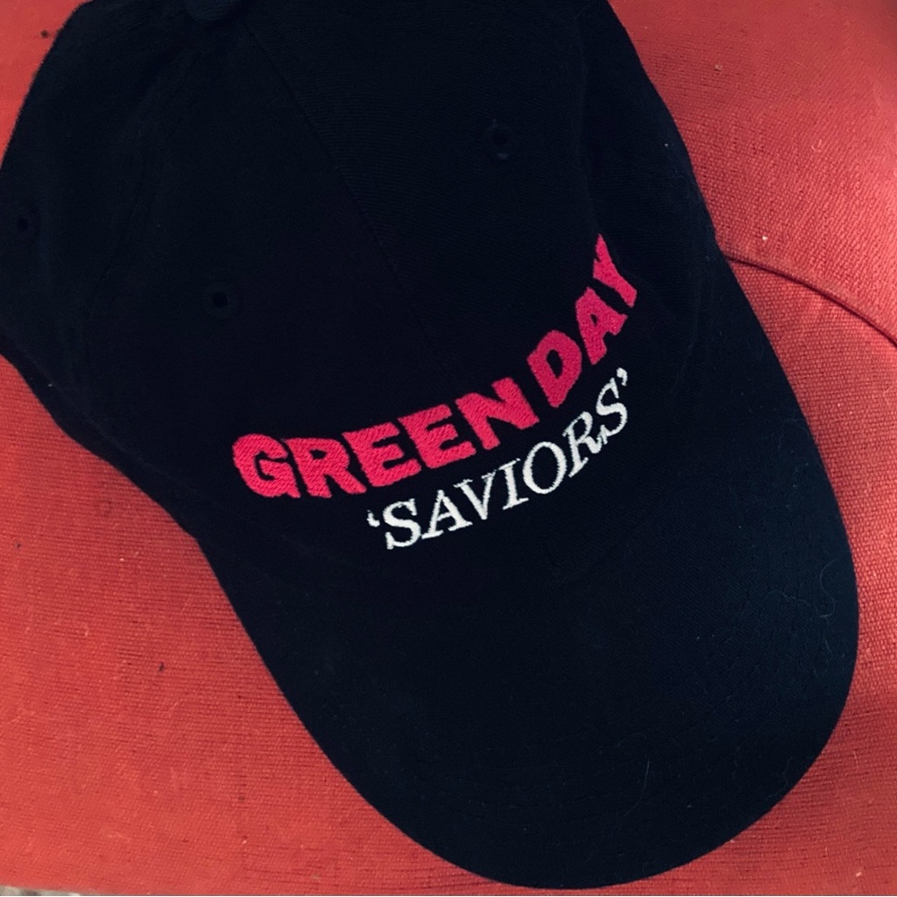 Festival! Green Day VIP Exclusive Ltd. Ed. Cotton "Saviors" Cap 2024 Unisex NWOT